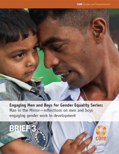 Engaging men and boys for gender equality series: Man in the mirror (Brief 3)