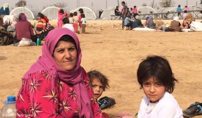 Fidan, a mother of 11 children, fled to Turkey from Kobane in northern Syria