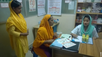 Skilled birth attendants like Salma are trained in maternal and child care and managing home deliveries in rural regions such as Sunamganj in Bangladesh