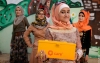 Women in Jordan supported by CARE through Village Savings and Loan Associations and vocational and business skills training