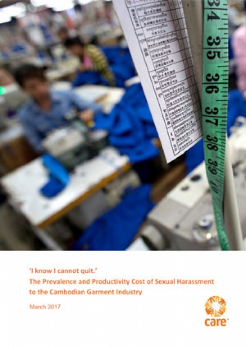 ‘I know I cannot quit’: The prevalence and productivity cost of sexual harassment to the Cambodian garment industry