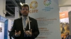 Gareth Price-Jones speaking at the CARE stand at the World Humanitarian Summit