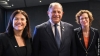 Mary Ellen Iskenderian, President and CEO of Women’s World Banking; Luis Guillermo Solís, President of Costa Rica; and Michelle Nunn, President and CEO of CARE USA