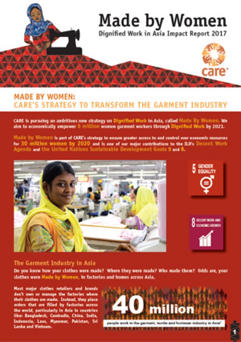 Made by Women: Dignified Work in Asia Impact Report 2017