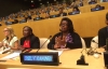 Josee Ntabahungu, Head of Gender and Women’s Economic Empowerment at CARE Burundi, at the United Nations