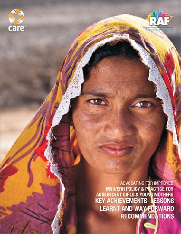 Advocating for improved MNH/SRH Policy and Practice for adolescent girls and young mothers